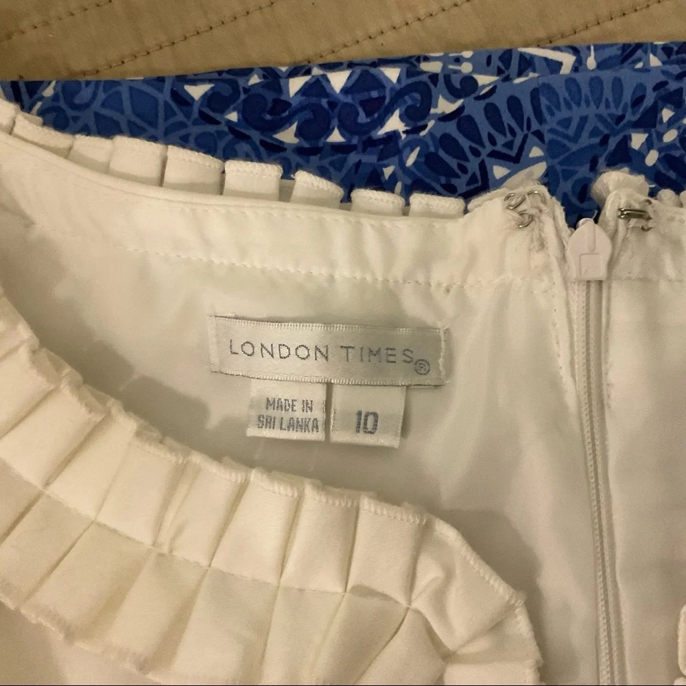 London Times Sheath Dress - Size - 10 - Picture 8 of 8